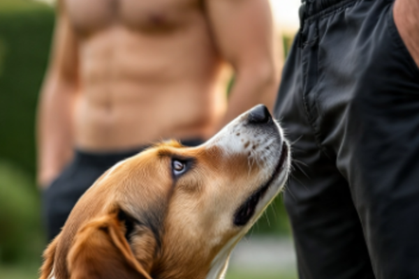 dog sniffing habit